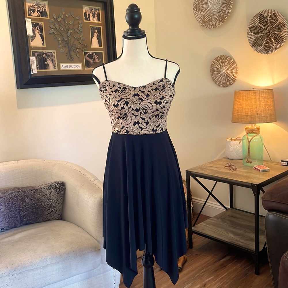 Black and Gold dress